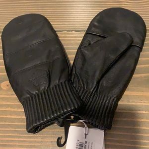 Ted Baker leather mittens